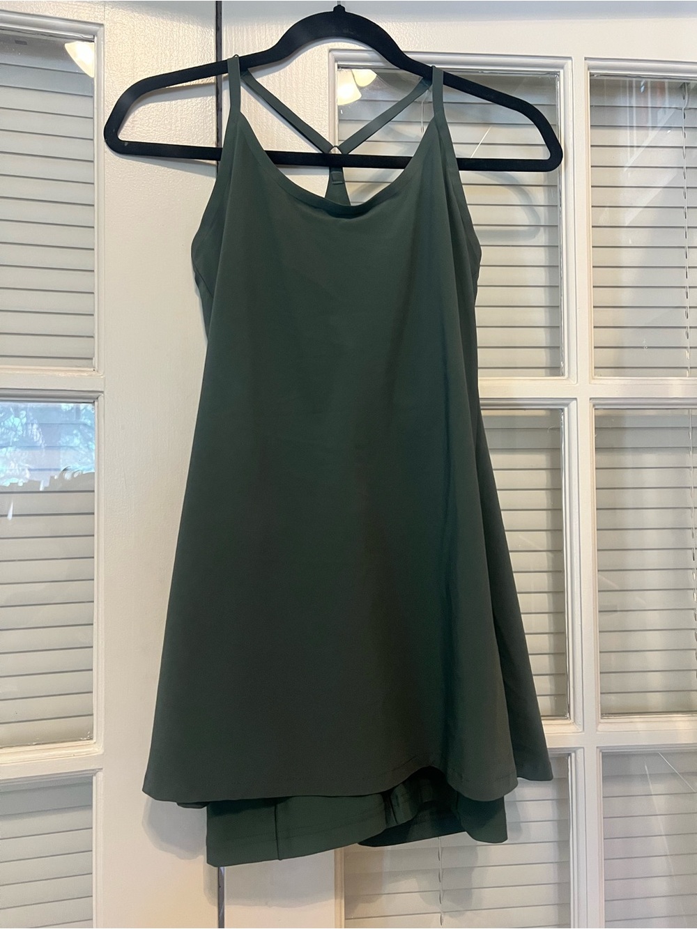 Outdoor Voices Olive Green Workout/Hiking Dress